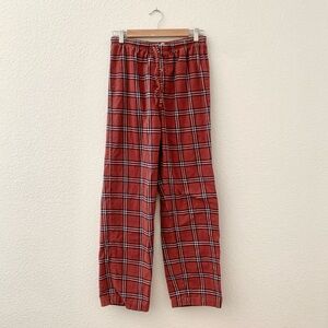 Garnet Hill Plaid Flannel Pajama Pants size Small